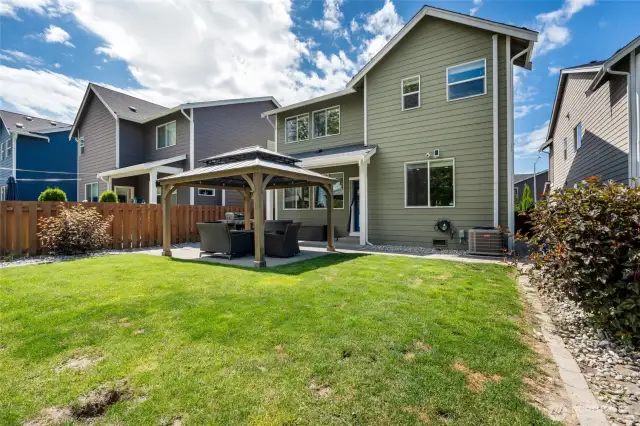 Rear yard