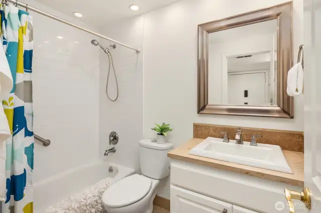 Hall bath
