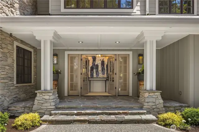 This exceptional home strikes a perfect balance between old world charm and modern luxury