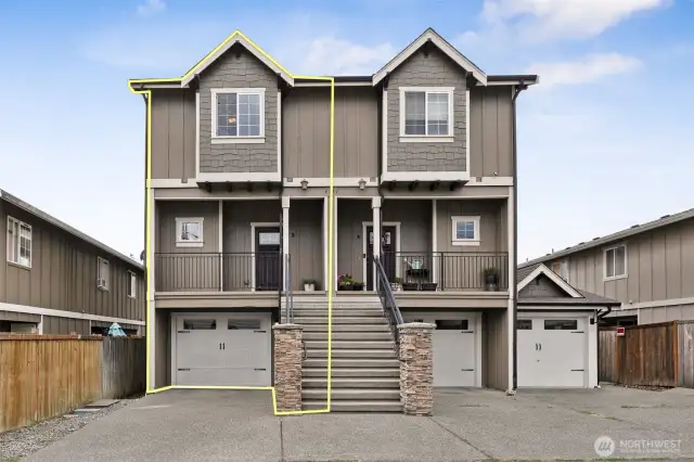 Zero Lot Line Home, NO HOA
