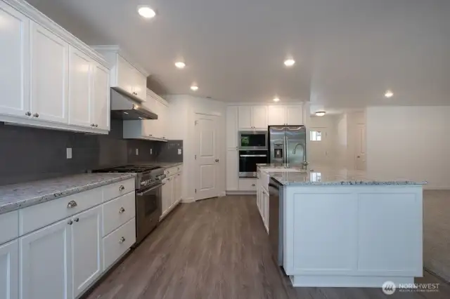 Previously built home Kitchen finish options