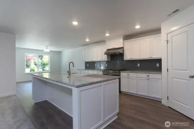 Previously built home Kitchen finish options