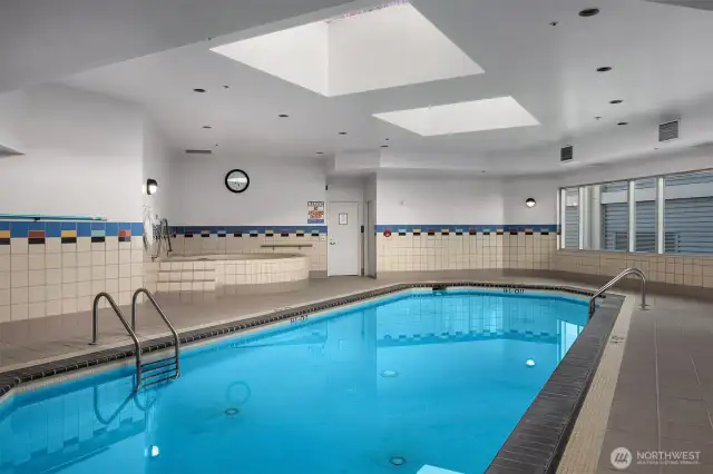 Heated pool!