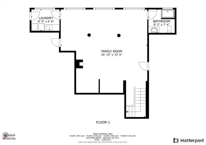 Lower Level Floor Plan
