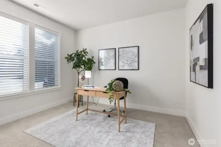 Main floor office or MIL suite.