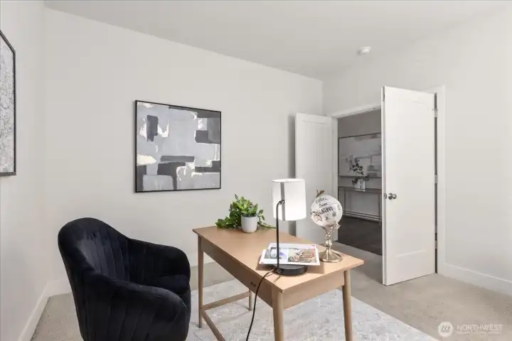 Main floor office, guest bed, or mother-in-law.
