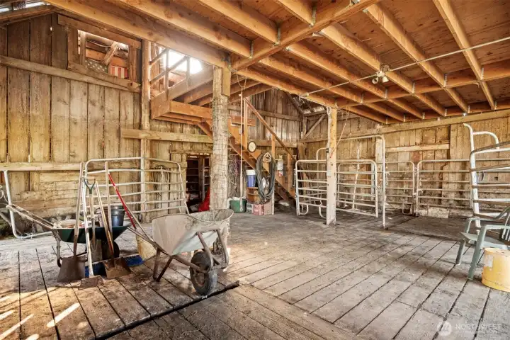 Recent barn improvements.