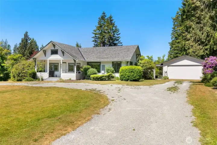 A detached garage AND a detached workshop (potential ADU)