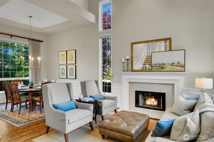 Dining Room conveniently connected to Living Room.