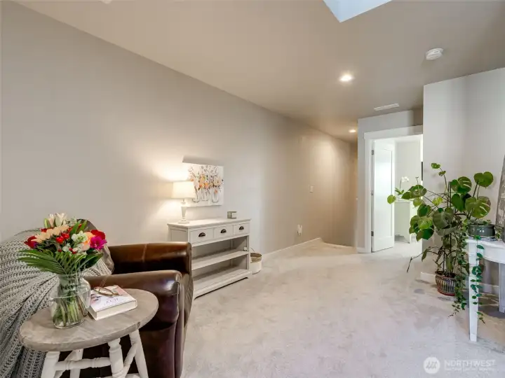 upstairs loft/flex space