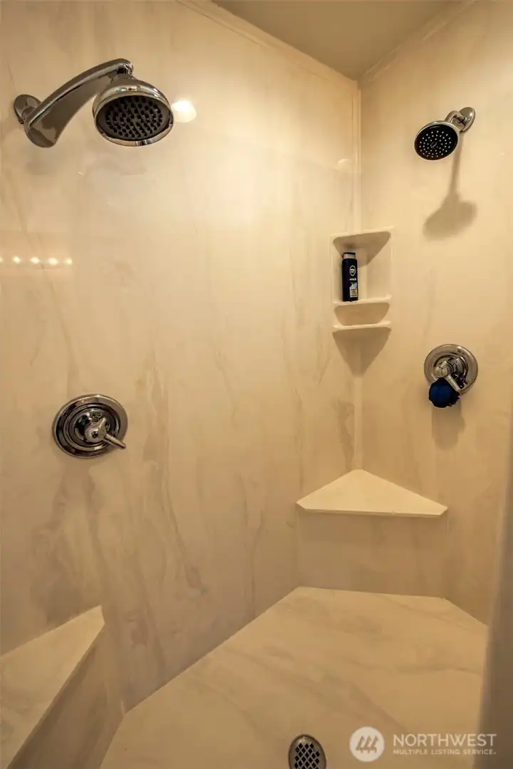 Large shower