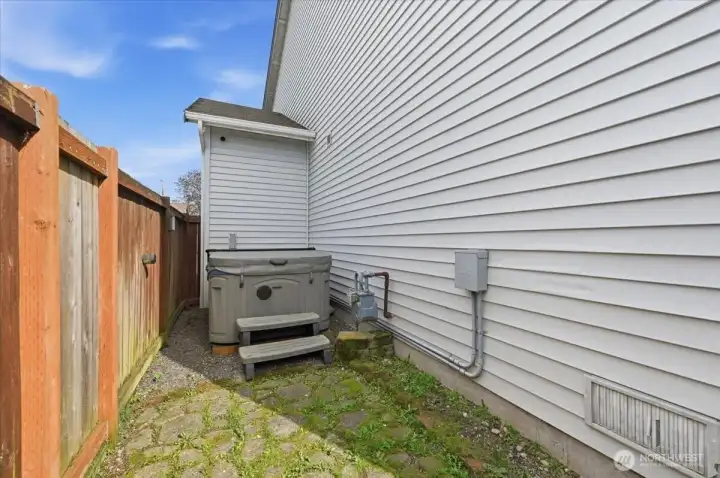 Relax after a long day in the hot tub!