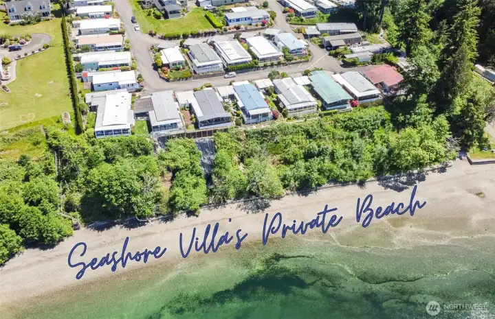 Seashore Villa offers a true Pacific Northwest waterfront lifestyle with beach access, community amenities, and a peaceful coastal atmosphere. Seashore Villa offers a true Pacific Northwest waterfront lifestyle with beach access, community amenities, and a peaceful coastal atmosphere.