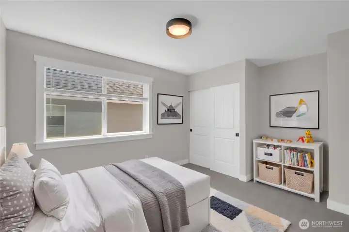 Third bedroom - with closet systems Third bedroom - with closet systems