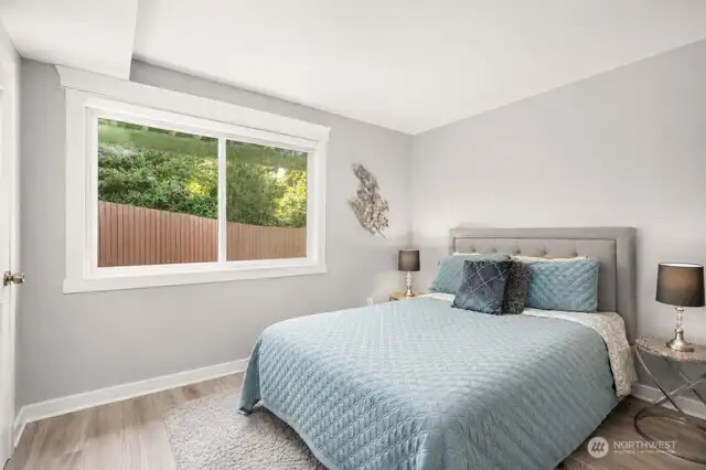 Bedroom in lower level