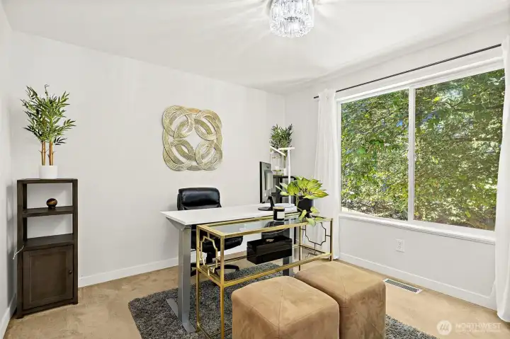bedroom/office on main level