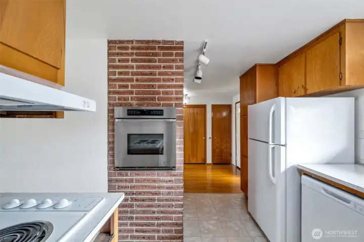 Another view of the kitchen