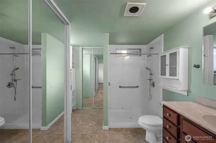 Lots of closet space and open space.