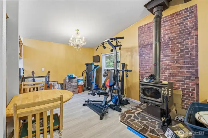Great wood stove. Great wood stove.
