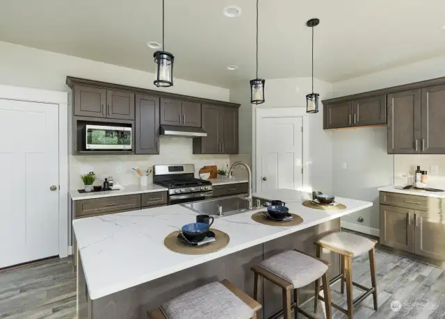 Highest quality materials in this gorgeous kitchen