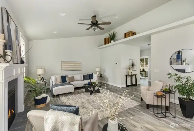 Alternate view of living room