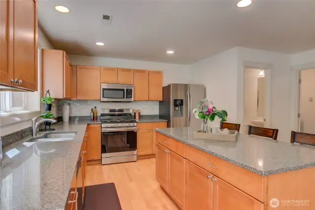 Entertaining kitchen