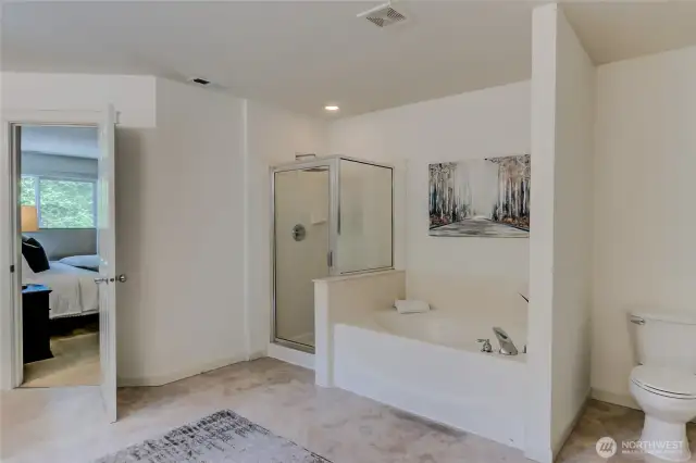 Full soaking bath tub AND shower