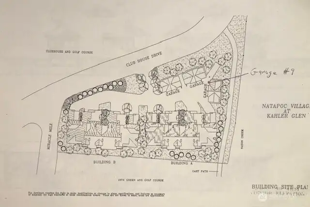 Aerial View & Garage #9 location