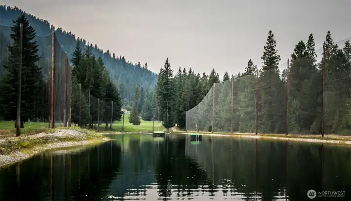 Floating driving range just steps away. Enjoy ice skating in the winter when conditions allow.