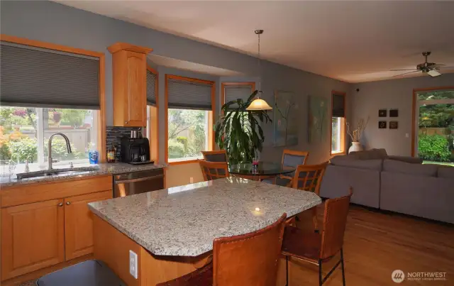 Kitchen Island with seating