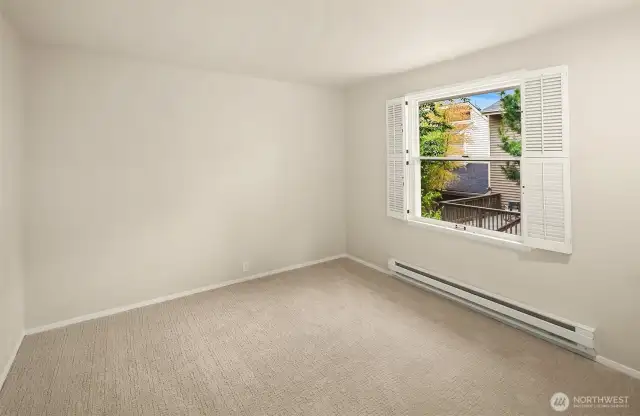 Second bedroom, located upstairs.