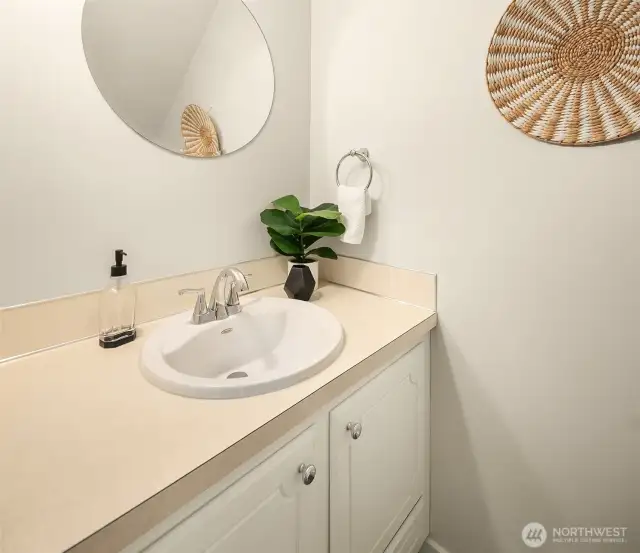 Half-bath, located on main floor.