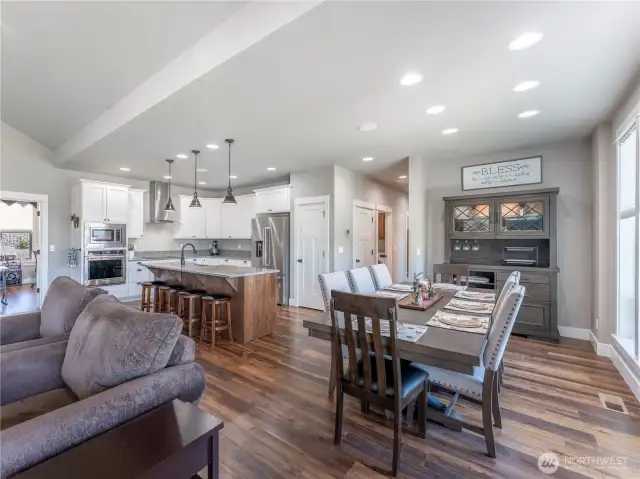 Dining area and Kitchen