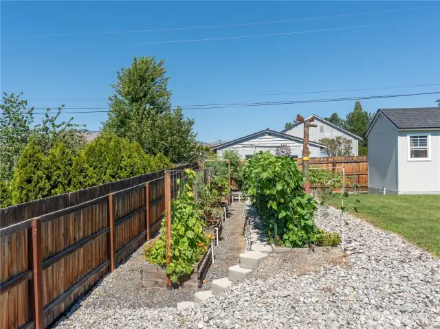 Garden area