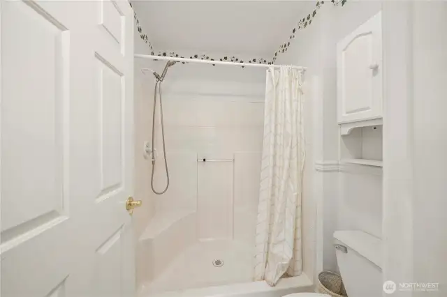 Main floor primary shower