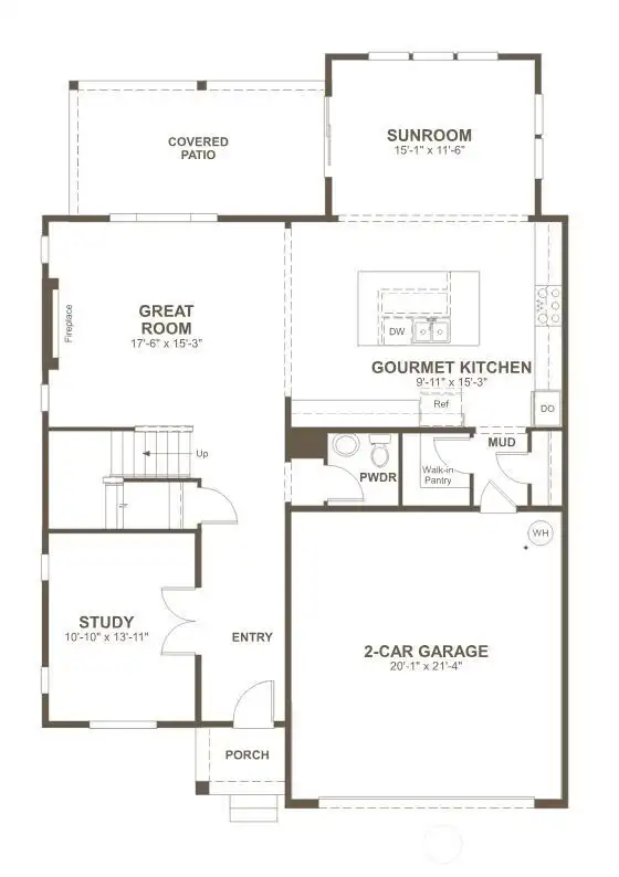 Measurements are approximate