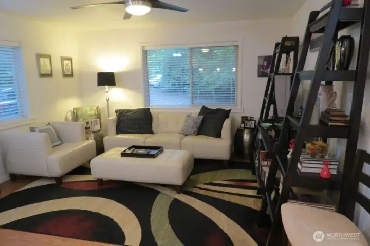 Remodeled living room