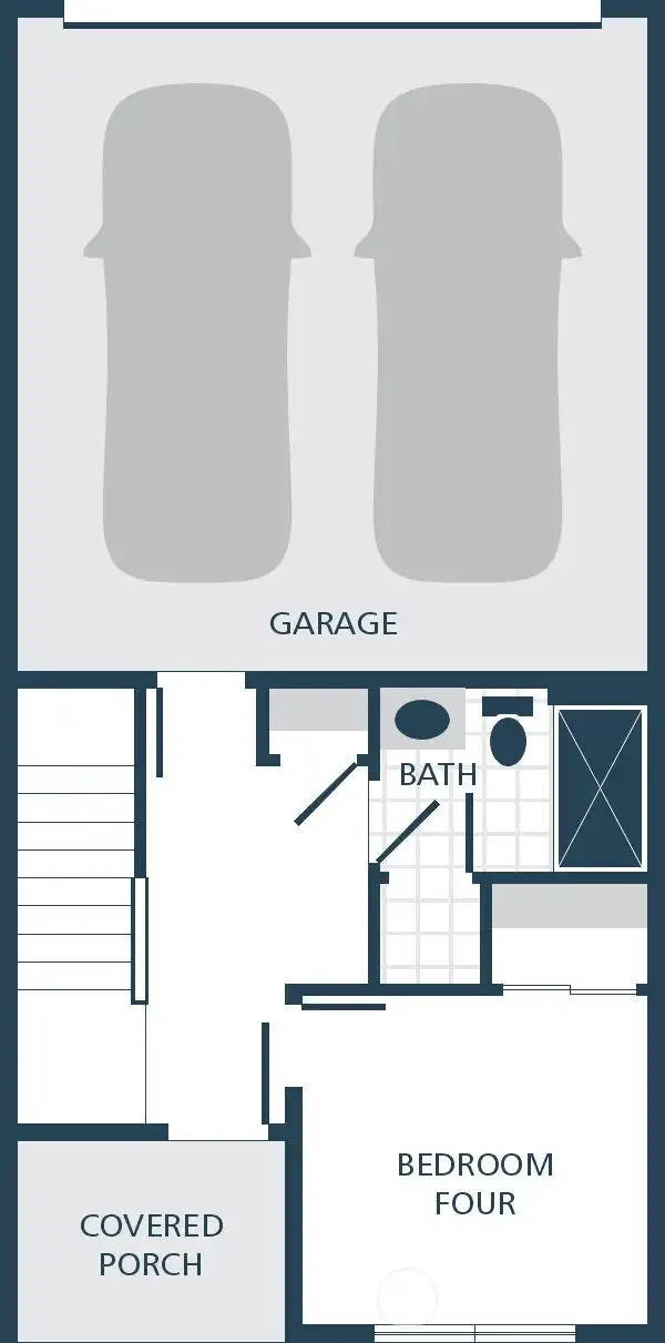 Image is a rendering   Photographs are for illustrative purposes only. Features, finishes, interior/exterior colors, landscaping and floorplan shown may vary from actual homes built.