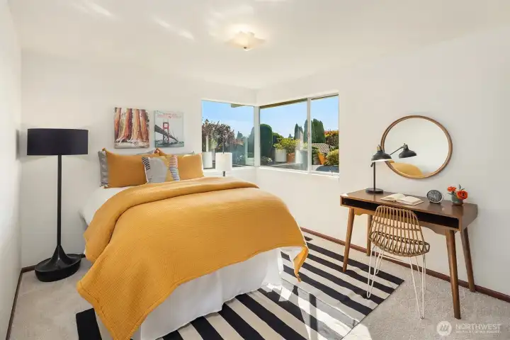 Third upstairs bedroom.