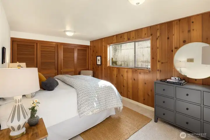 Lower level bedroom