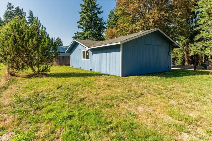 Spacious Yard