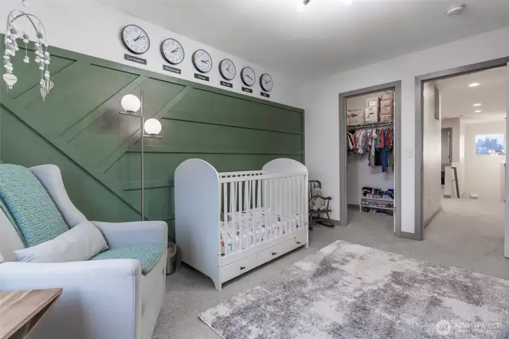 And a walk-in closet!