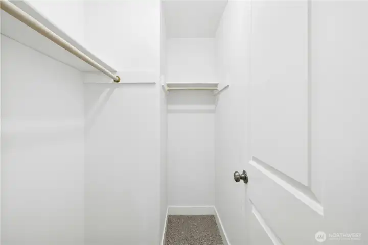 Second bedroom closet.