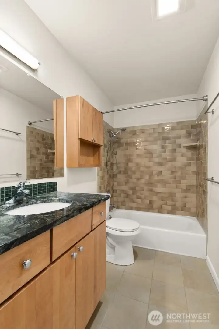 Full Bathroom with Elegant Finishes