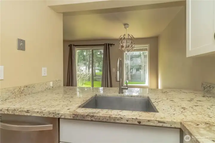 View of your patio and open green space