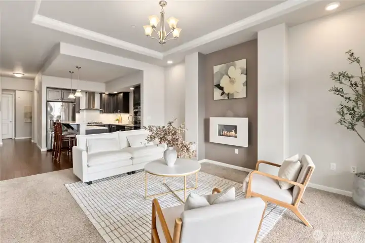 Beautiful open concept living.