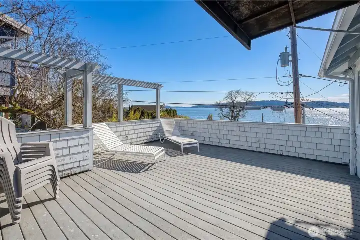 This View and Protected View Solid-Railing is Great~