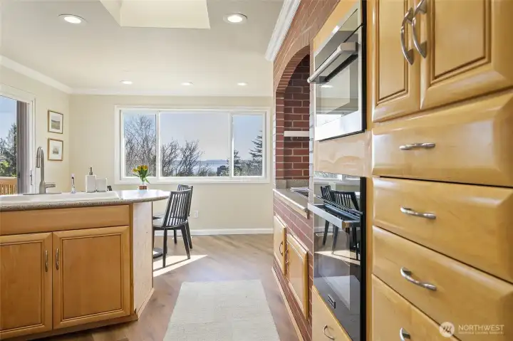 New flooring and new ovens