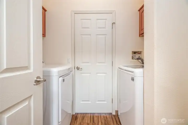 Primary Bath connected to Laundry Room - washer/dryer included