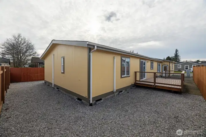 Gravel landscaping for easy care & maintenance